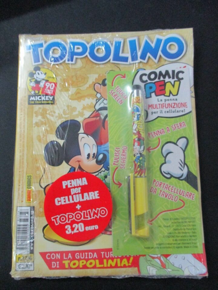 Topolino N° 3276 + Gadget Comic Pen - In Blister - Panini Comics 2018