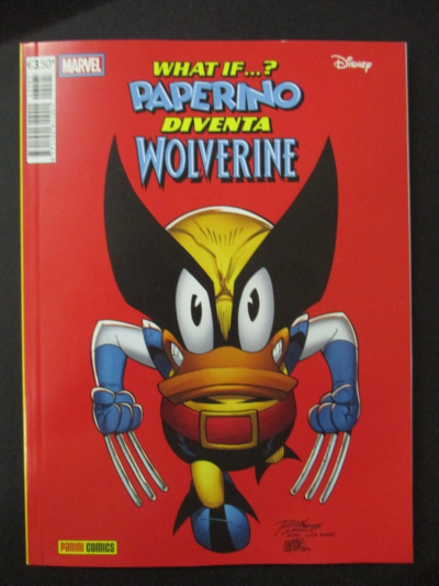 Topolino N° 3585 Doppia Cover Paperino Wolverine - Panini Comics 2024