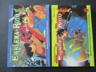 Dragon Quest L'emblema Di Roto 1/21 - Ed. Star Comics 1998 - Serie Completa