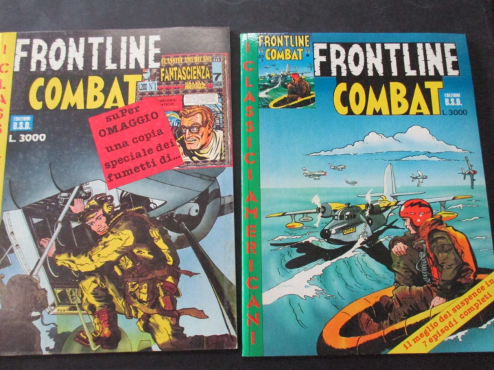 I Classici Americani Frontline Combat 1/7 - Ed. B.s.d. 1991 - Serie Completa