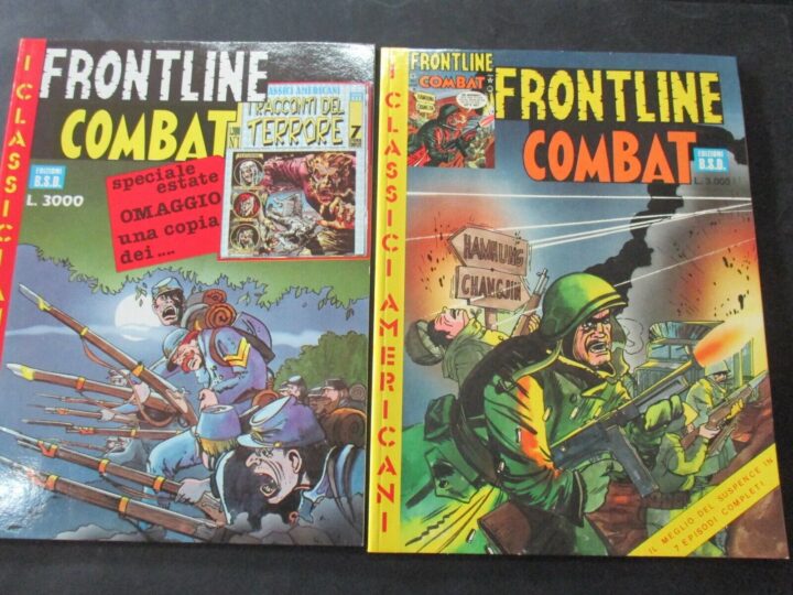 I Classici Americani Frontline Combat 1/7 - Ed. B.s.d. 1991 - Serie Completa