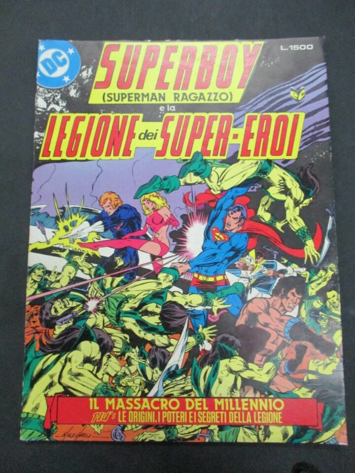 Superboy E Le Legione Dei Sauper-eroi Il Massacro Del Millennio - Cenisio 1979