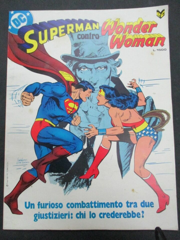 Superman Contro Wonder Woman - Ed. Cenisio 1979