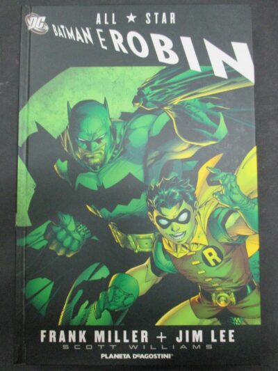 All Star Batman E Robin - Planeta Deagostini - Frank Miller Jim Lee - Cartonato