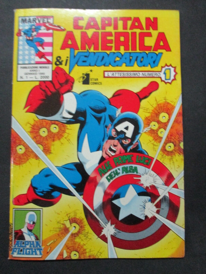 Capitan America 1/55 - Sequenza Completa - Star Comics 1990