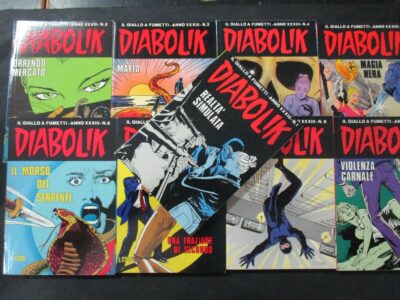 Diabolik Anno Xxxiii 1994 1/9 - Annata Completa