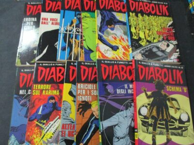 Diabolik Anno Xxxv 1996 1/12 - Annata Completa