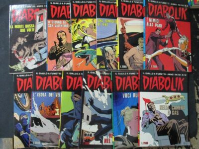 Diabolik Anno Xxxvi 1997 1/12 - Annata Completa