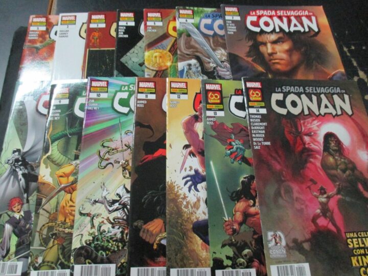 La Spada Selvaggia Di Conan 1/14 - Panini Comics 2019 - Serie Completa