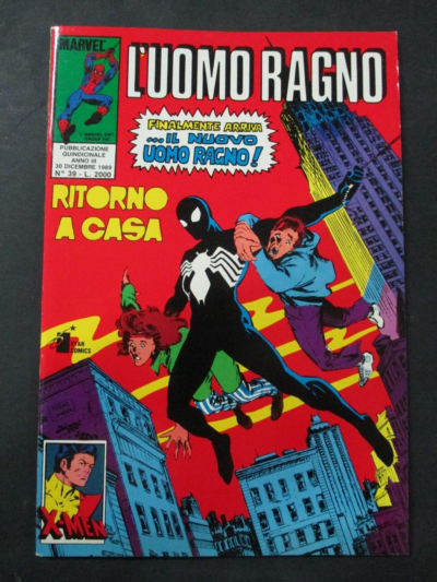 L'uomo Ragno N° 39 - Star Comics 1989 - Prima Apparizione Costume Nero