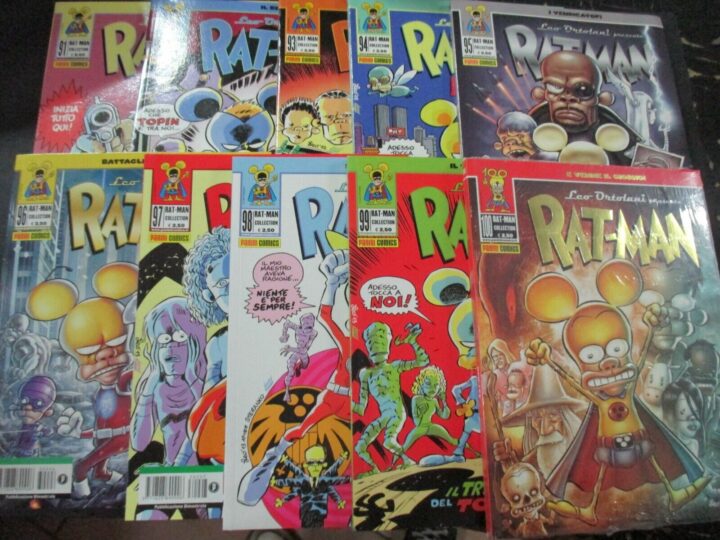 Rat-man Collection N° 91/100 - Lotto 10 Numeri - Leo Ortolani - Panini Comics