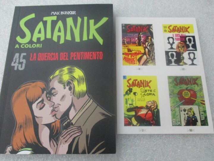 Satanik A Colori N° 45 + Figurine - Ed. Gazzetta Dello Sport - Magnus & Bunker