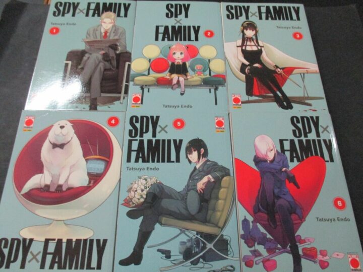 Spy X Family 1/11 - Panini Comics 2020 - Sequenza Completa