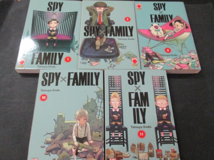 Spy X Family 1/11 - Panini Comics 2020 - Sequenza Completa