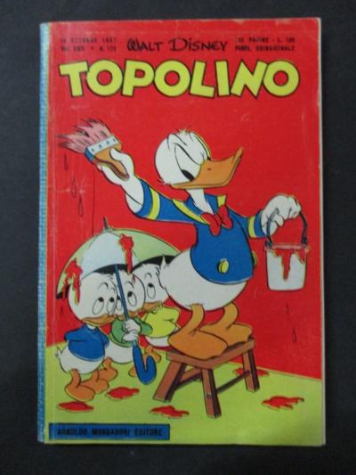 Topolino N° 172 Ottobre 1957 - Originale - Buono/ottimo