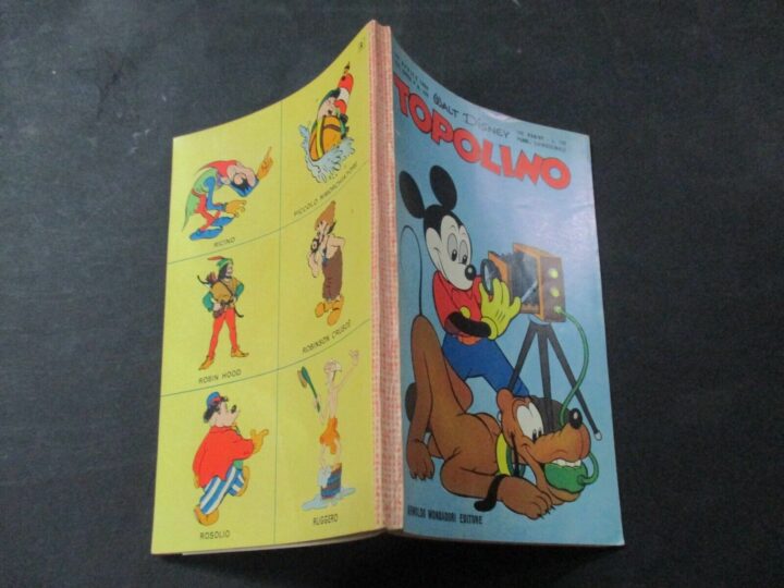 Topolino N° 233 + Figurine - Aprile 1960 - Originale - Ottimo