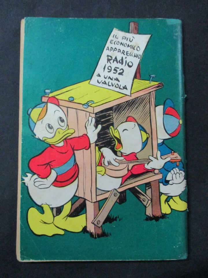 Topolino N° 56 Dicembre 1952 - Originale - Buono