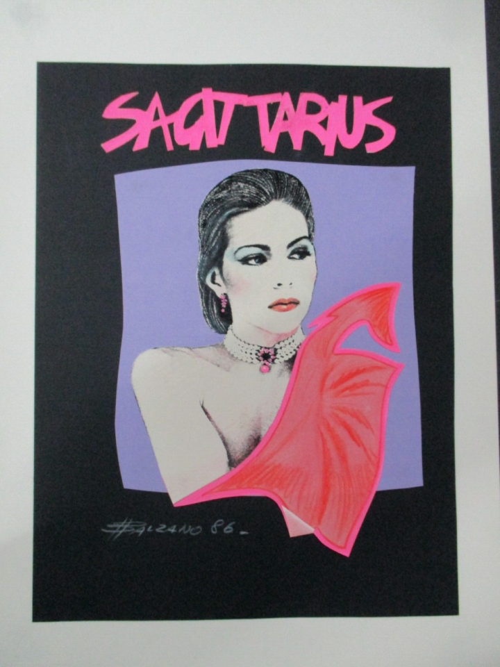 Birago Balzano - Sagittarius Pin-up - Tavola Originale -