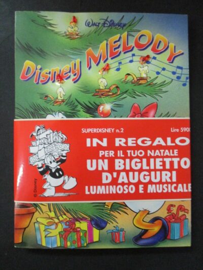 Disney Melody N° 4 Con Biglietto Auguri E Fascetta - Walt Disney Italia 1994