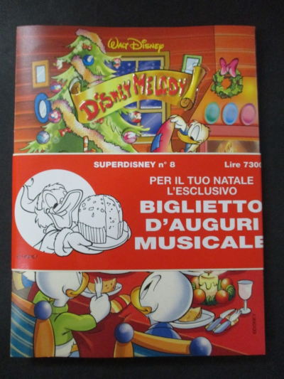 Disney Melody N° 7 Con Biglietto Auguri E Fascetta - Walt Disney Italia 1997