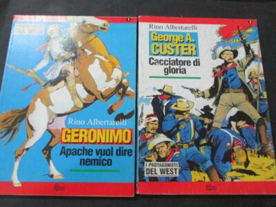 Rino Albertarelli - I Protagonisti Del West 1/10 - Hobby & Works 1994 - Completa