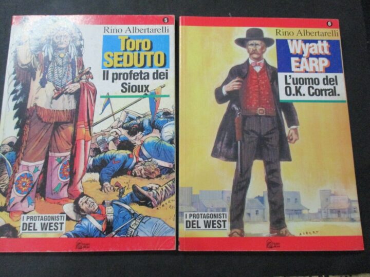 Rino Albertarelli - I Protagonisti Del West 1/10 - Hobby & Works 1994 - Completa