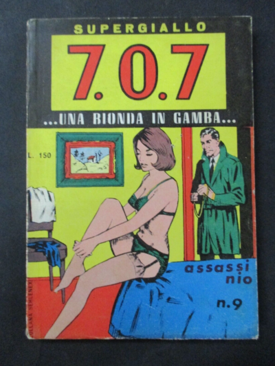 Supergiallo 7.0.7 N° 9 - Ed. Castelli 1966