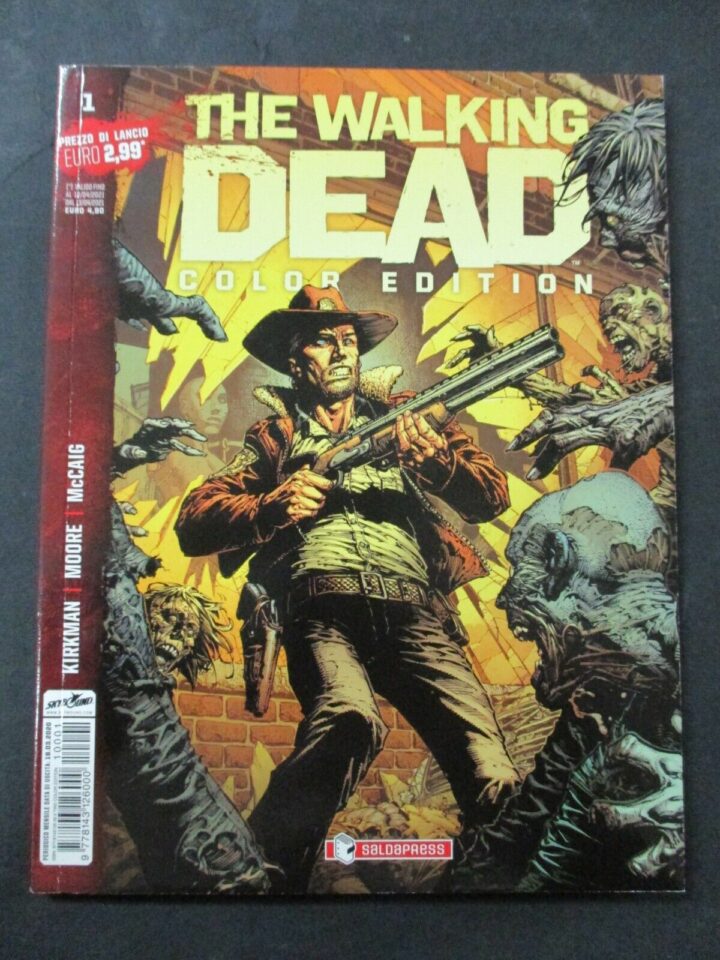 The Walking Dead Color Edition 1/44 - Saldapress 2020 - Sequenza Completa