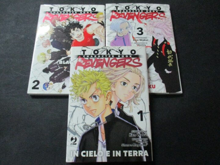 Tokyo Revengers Character Book 1/3 - J-pop 2022 - Serie Completa