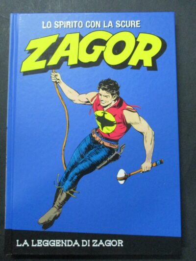 Zagor Lo Spirito Con La Scure 1/100 + Album Figurine Completo -volumi Cartonati