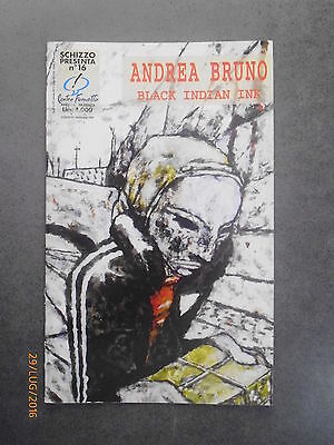 Andrea Bruno - Black Indian Ink - Schizzo Presenta N° 16 1999