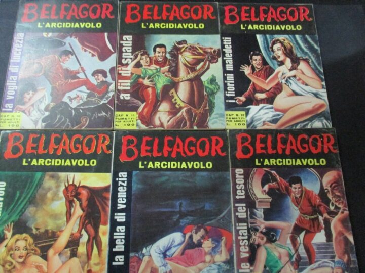 Belfagor L'arcidiavolo 9/48 40 Albi - Ed. Erregi 1966 - Serie Completa