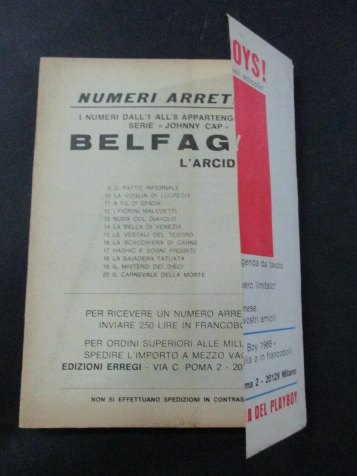 Belfagor L'arcidiavolo 9/48 40 Albi - Ed. Erregi 1966 - Serie Completa