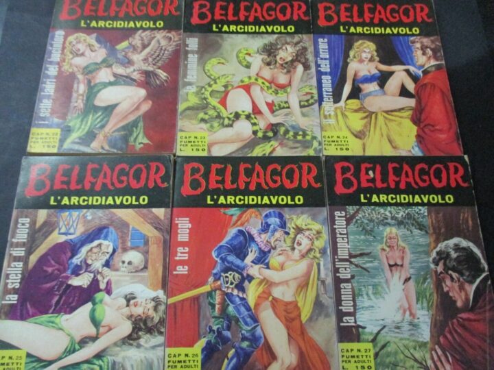 Belfagor L'arcidiavolo 9/48 40 Albi - Ed. Erregi 1966 - Serie Completa