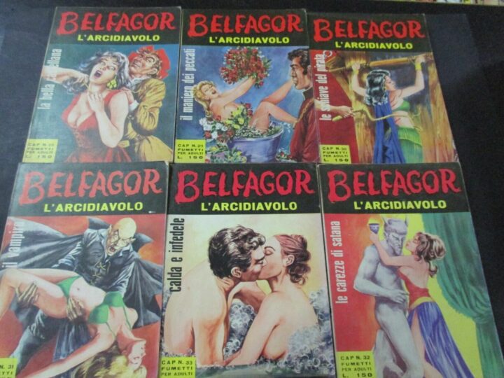 Belfagor L'arcidiavolo 9/48 40 Albi - Ed. Erregi 1966 - Serie Completa