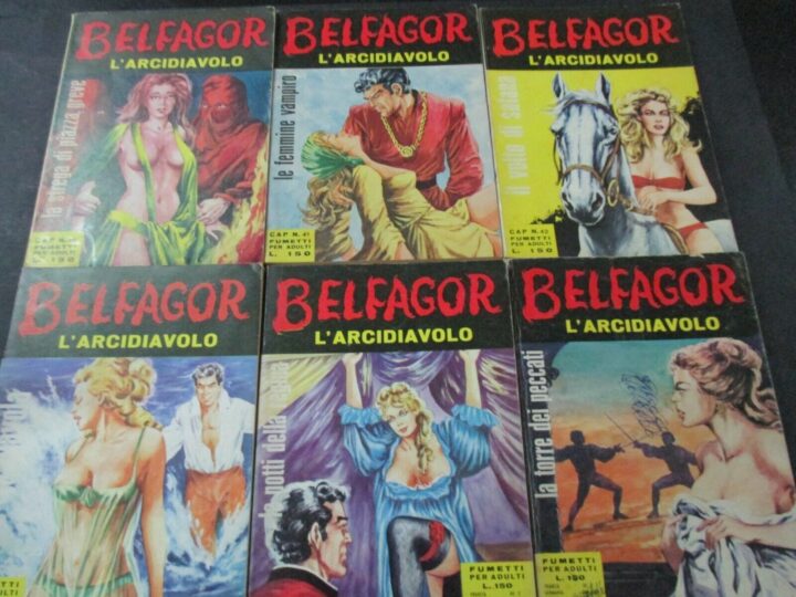 Belfagor L'arcidiavolo 9/48 40 Albi - Ed. Erregi 1966 - Serie Completa