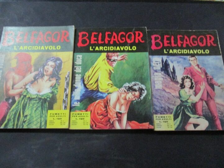 Belfagor L'arcidiavolo 9/48 40 Albi - Ed. Erregi 1966 - Serie Completa