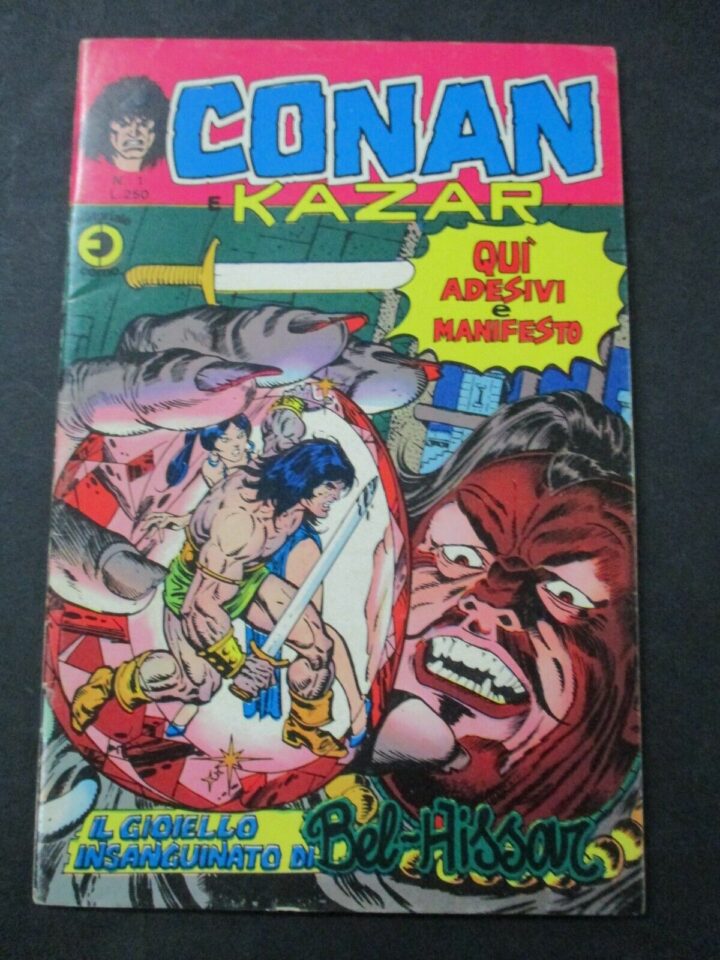 Conan E Kazar 1/44 - Ed. Corno 1975 - Serie Completa