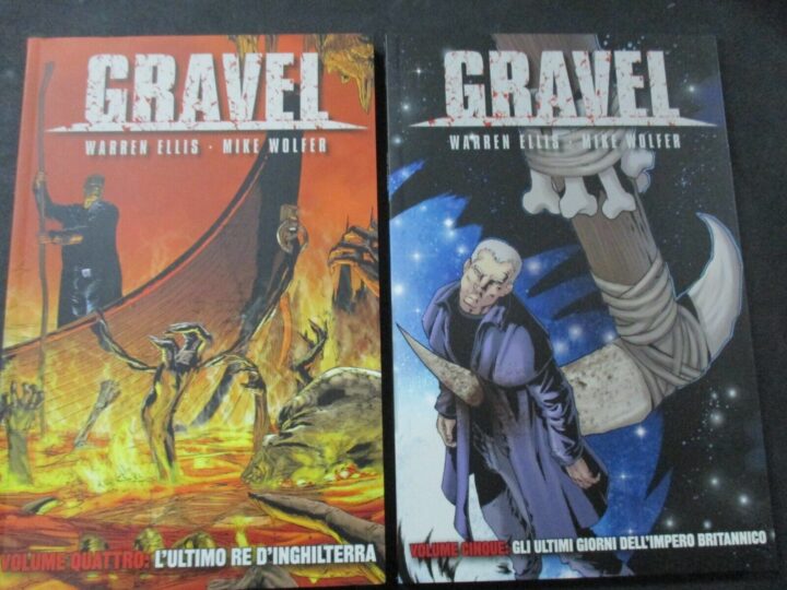 Warren Ellis - Gravel 1/5 - Panini Comics 2012 - Serie Completa