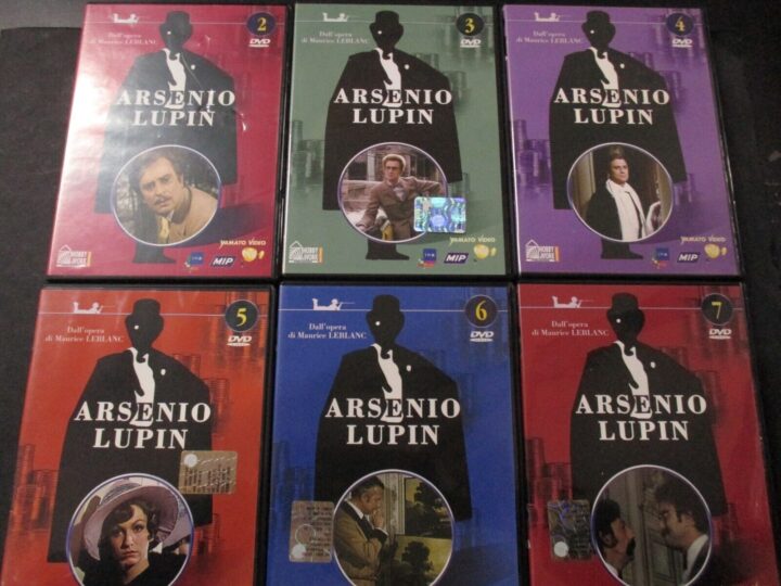 Arsenio Lupin - 7 Dvd - Serie Completa