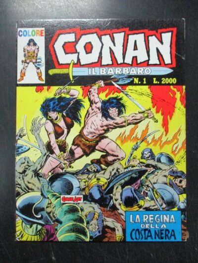 Conan Il Barbaro 1/61 - Comic Art 1989 - Serie Completa - 1