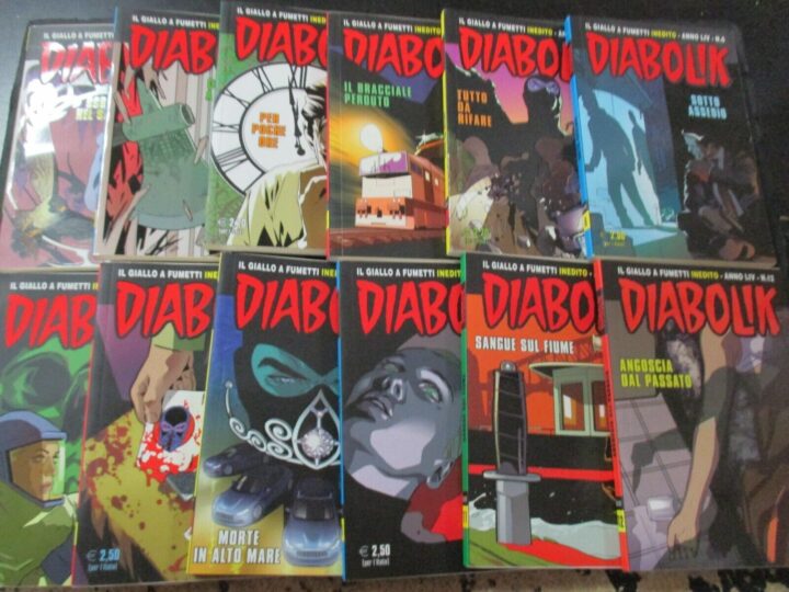 Diabolik Anno Liv 2015 1/12 - Annata Completa