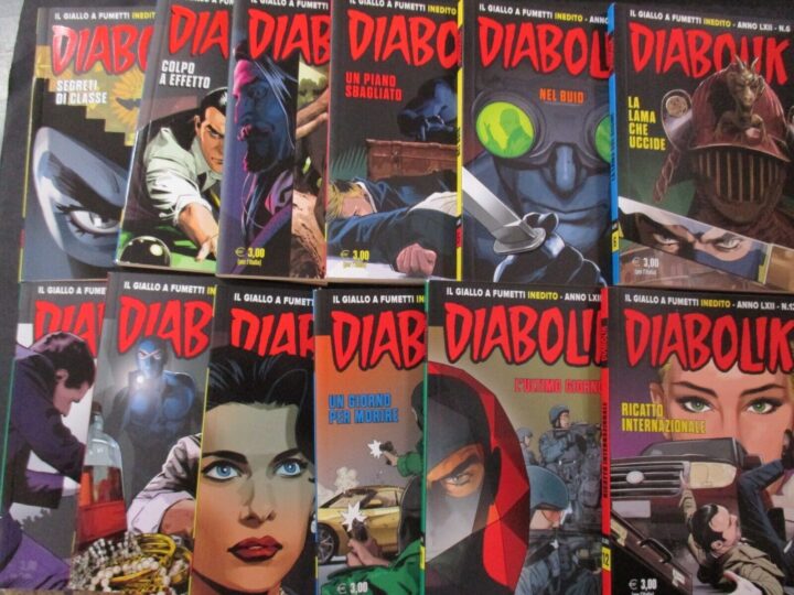 Diabolik Anno Lxii 2023 1/12 - Annata Completa