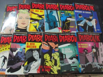 Diabolik Anno Xxxvii 1998 1/12 - Annata Completa