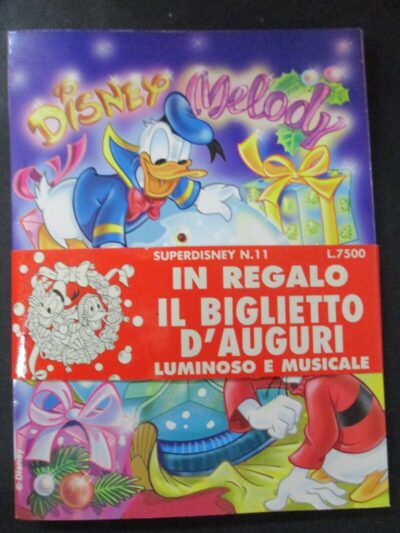 Disney Melody N° 8 Con Biglietto Auguri E Fascetta - Walt Disney Italia 1998