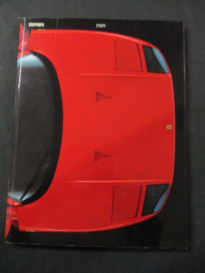 Ferrari Annuario 1989 - Testo In Italiano