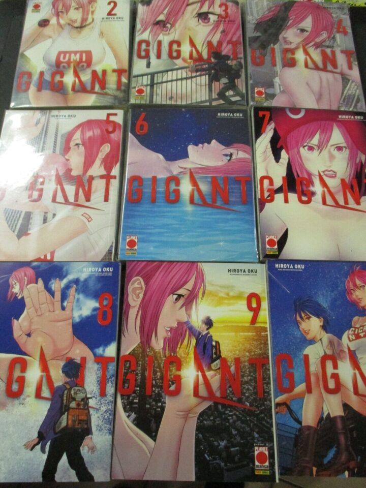 Gigant 1/10 - Planet Manga Panini Comics 2019 - Serie Completa