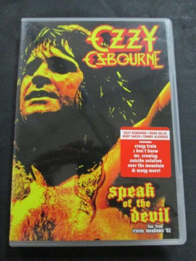 Ozzy Osbourne - Speak Of The Devil - Dvd