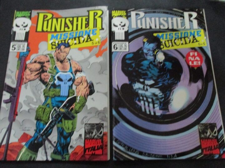 Punisher Missione Suicida 1/6 - Marvel Italia 1995 - Serie Completa