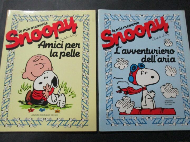 Snoopy Le Mie Memorie 1/6 - Mondadori 1988 - Serie Completa